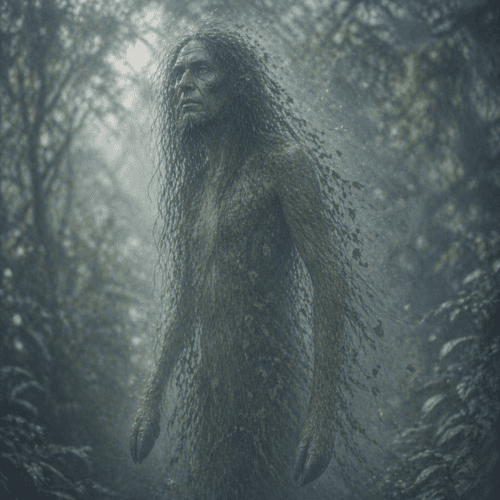 Tambaloslos in a dense Philippine jungle