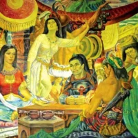 Painting of the Philippine legend Urduja