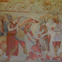 Painting of the Etruscan spirit Vanth
