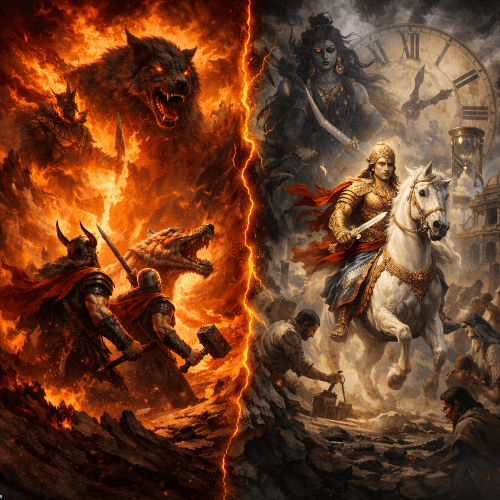 Ragnar&ouml;k and Kali Yuga clash