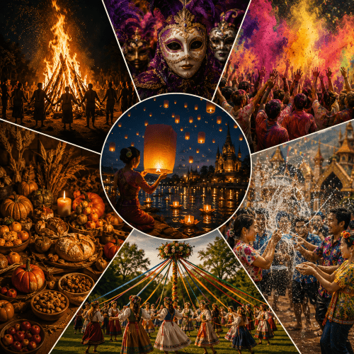 7 hidden rituals in a collage
