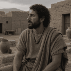 A cultural scene inspired by Hurrian mythology