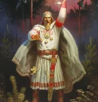 Mythlok - Belobog Painting Painting of Belobog