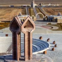 Mythlok - Korkyt Ata Memorial Memorial of the Kazakh legend Korkyt Ata