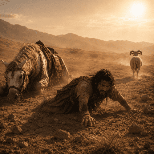 Finding the sheep in Rostam's 2nd Labour