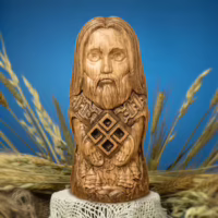 Mythlok - Svarozhich figurine Figurine of the Slavic God Svarozhich
