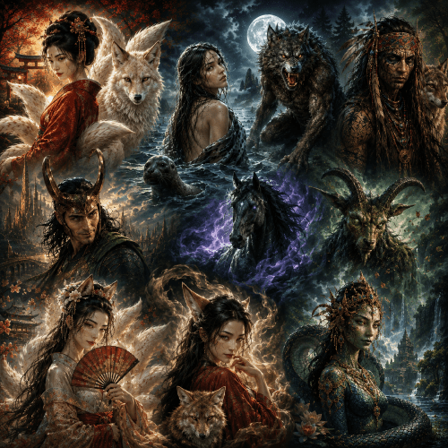 shapeshifters from world mythology