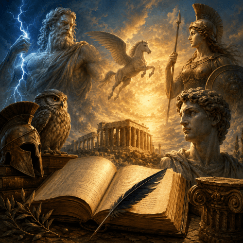 Ancient etymology in myths and gods in harmony