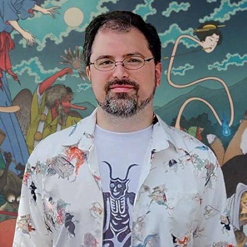 Photo of mythology illustrator Matthew Meyer