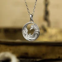 Mythlok - Glashtyn pendant Pendant of the Manx shapeshifter Glashtyn