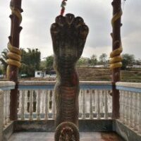 Mythlok - Karkotaka idol Idol of Karkotaka at the temple