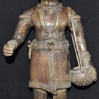 Figurine of the South Indian hunter god Muthappan