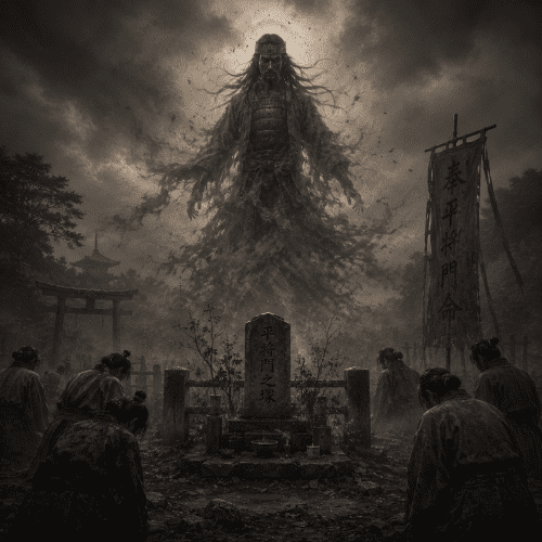 Taira Clan being cursed by Taira no Masakado