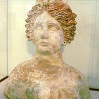 Bust of Libyan Goddess Tanit