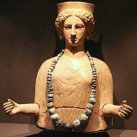 Statue of Libyan Goddess Tanit