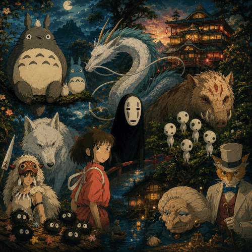 Characters from Studio Ghibli