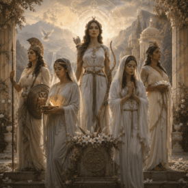 Chastity_ Mythical figures associated with chastity and purity