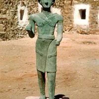 Statue of the pre Islamic Arabian god Almaqah