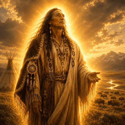 Apistotoke, the supreme creator of Niitsitapi (Blackfoot) mythology
