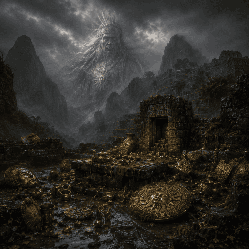Curse of Atahualpa's gold after his betrayal