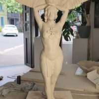 Sculpture of the Muisca goddess Huitaca