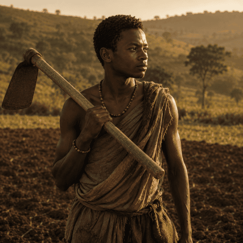 Kairu, the first farmer from Nkole mythology of southwestern Uganda