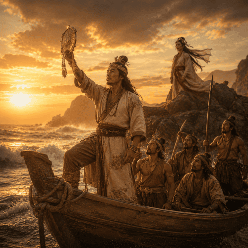 Scene from the Nihon Shoki