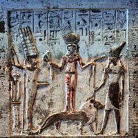 Stone carving of Qadesh