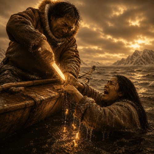 Whn Sedna's Chopped Fingers created the sea mammals