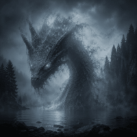 Mythlok - Unhcegila Unhcegila, the legendary horned water serpent from Lakota and Dakota mythology.