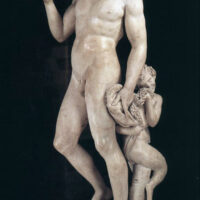 Mythlok - Bacchus sculpture Sculpture of the Roman god Bacchus