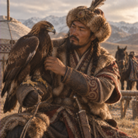 1.Central Asian Cultural imagery representing Central Asian Mythology