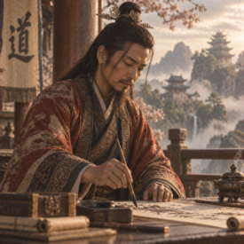 1.East Asian Cultural imagery representing East Asian Mythology