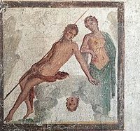 Mythlok - Echo mosaic Mosaic of the Greek nymph Echo