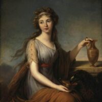 Painting of the Greek Goddess Hebe