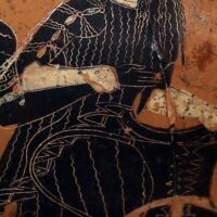 Pottery art of the Greek Goddess Hebe