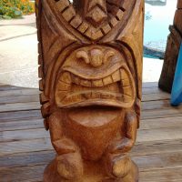 Wooden Tiki